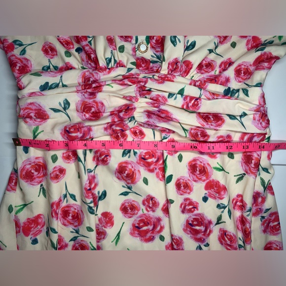 Johnny Hates Jazz Oversized Collar Floral MIDI Dress - Picture 6 of 9